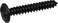 The Hillman Group 230373 HeatTreated OneWay Lag Screw 516 x 4 Black