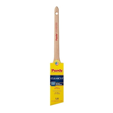 Purdy 144080115 Clearcut Series Dale Angular Trim Paint Brush 112 inch Natural