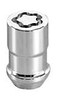 McGard 24510 Cone Seat Wheel Locks M14 x 15 Thread Size Chrome 5 Locks  1 Key