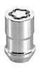 McGard 24510 Cone Seat Wheel Locks M14 x 15 Thread Size Chrome 5 Locks  1 Key