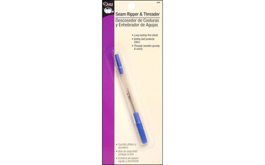 Dritz Threader Fine Blade 1 Count Seam Ripper 1Pack Blue