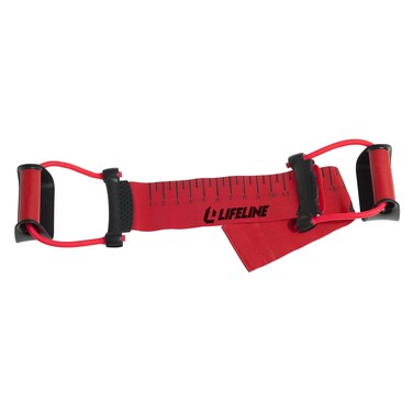 Lifeline Fitness Power Pushup  Pushup Training Equipment with up to 90lbs of resistance For Home Gym  Durable High Quality Resistance Trainer  Upper Body Exercise EquipmentRed