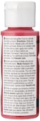 DecoArt Glamour Dust 2Ounce Sizzling Red Glitter Paint