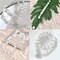 1000Pcs Pearl Beads for Bracelets Making Pearl Beads for Jewelry Making for Adults Silver Bracelet Beads DIY Kit Silver Spacer Beads for Bracelets Women Friendship Bracelet Making Kit Silvery