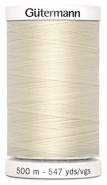 Gutermann SewAll Thread 547yd Eggshell
