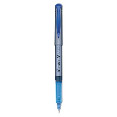 Pilot V Razor Point Liquid Ink Markers Extra Fine Point Blue Ink 12Pack 11021