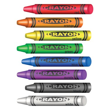 Beistle Crayons Peel N Place