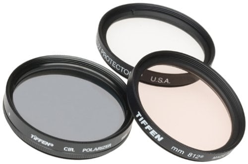 tiffen Tiffen Photo Essentials Kit With Uv Protector 812 Color Warming Circular Polarizing Gla
