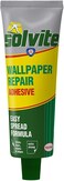 Solvite Wallpaper Repair Adhesive Wallpaper Paste for Fixing Tears Seams  Edges ExtraStrong Glue for Seam Repair EasySpread Wallpaper Glue 1x56g