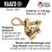 Klein Tools 160410 Grip Made in USA Havens Grip Wire Pulling Tool for Wire Rope to 025Inch Maximum Load 2500Pound