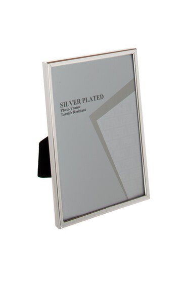 Maturi Silver Plated Photo Frame  Thin Edge 8 x 10inch 20 x 25cm