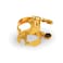 DAddario HLigature  Cap Tenor Sax for Hard Rubber Mouthpieces Goldplated