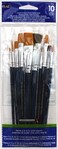 Plaid Learn to Paint Premium Brush Set 50536 10Piece 1Pack