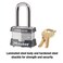 Master Lock 3KALF Outdoor Padlock with Key 1 PackSilver