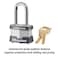 Master Lock 3KALF Outdoor Padlock with Key 1 PackSilver