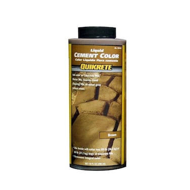Quikrete 131701 Liquid Cement Color 10oz Brown
