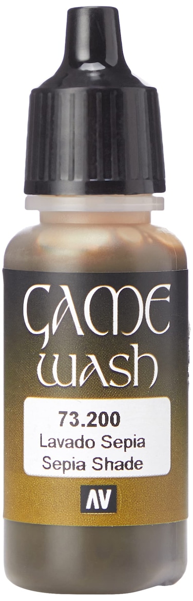 Vallejo Sepia Wash 057 Fl Oz Pack of 1 VJ73200