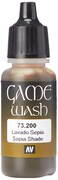 Vallejo Sepia Wash 057 Fl Oz Pack of 1 VJ73200