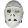 Mylec Adult Street Hockey Goalie Mask  HighImpact  Ventilation Holes  Adjustable Straps White Large  Street Hockey OnlyHalloween Mask