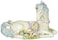 Cosmos 80076 Fine Porcelain Unicorn with Fairy Musical Figurine 8Inch