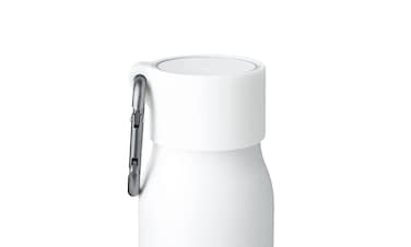 LARQ Active Loop  White  Bump Protector for Your LARQ Cap with Easy Carry Carabiner