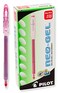 PILOT NeoGel Roller Ball Stick Pens Red Ink Fine Point 12Pack 14003