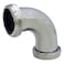 LASCO 033853 112Inch Chrome Plated Brass Slip Joint Both Ends 90Degree Elbow with Nuts and Washers