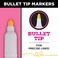 Tulip Fashion Markers 33586 Mrkt Multi Opaque 6Pk Primary As Detailed 1 Count Pack of 1