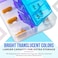 MEDca Weekly Pill Organizer TwiceaDay 1 Pill Organizer