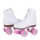 Chicago Girls Rink Roller Skate  White Youth Quad Skates  Size J13