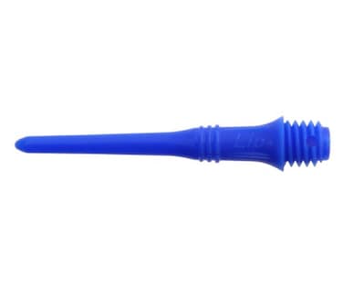 LSTYLE Dart Tips Lippoint USA  2BA Standard Thread  Plastic Soft Dart Point Replacements 50 Pack  Blue