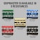 Prohands Gripmaster Hand Exerciser Finger Exerciser Hand Grip Strengthener SpringLoaded FingerPiston System Isolate and Exercise Each Finger 15 lb XXLight Tension GreenGripmaster