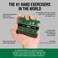 Prohands Gripmaster Hand Exerciser Finger Exerciser Hand Grip Strengthener SpringLoaded FingerPiston System Isolate and Exercise Each Finger 15 lb XXLight Tension GreenGripmaster