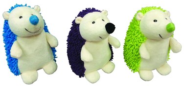 Ethical Pets Gigglers Hedgehog Dog Toy 65Inch Assorted