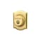 Schlage B60 N CAM 605 Deadbolt with Camelot Trim Keyed 1 Side Highest Residential Security Bright Brass