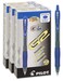 PILOT G2 Premium Refillable  Retractable Rolling Ball Gel Pens Fine Point Blue Ink 12Pack Box Pack of 3 46053