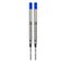 Monteverde Capless Gel Ballpoint Refill to Fit Parker Ballpoint Pens Fine Point Blue 2 per Pack P422BU
