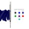 Monteverde Capless Gel Ballpoint Refill to Fit Parker Ballpoint Pens Fine Point Blue Black 2 per Pack P422BB