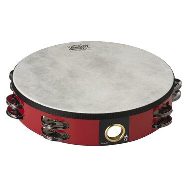 Remo TA521052 Fiberskyn Tambourine  Quadura Deep Red 10