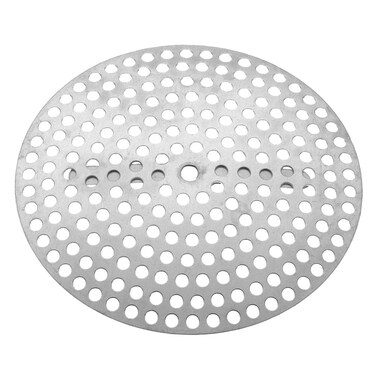 Danco 88923 Clip Style Shower Drain Cover For Use With 338 in Shower Drains Aluminum Steel Chrome Plated