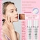 2PCS Color Changing FoundationFull Coverage Foundation Long Lasting Flawless Liquid Foundation Set with 2 Cosmetics SpongeNonGreasy Liquid Cover Concealer Foundation Nude Makeup Base 30ml A