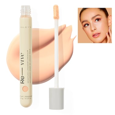 HALEYS Weightless Longwear Concealer Light  Neutral Revive Medium to Full Coverage Gripping Concealer Fastsetting AllDay Wear Spot Concealing Brightens Streakfree Lightdiffusing VCF