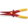 KNIPEX Tools 98 62 02 Flat Nose Plastic Pliers 1000V Insulated Orange