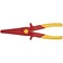 KNIPEX Tools 98 62 02 Flat Nose Plastic Pliers 1000V Insulated Orange