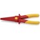 KNIPEX Tools 98 62 02 Flat Nose Plastic Pliers 1000V Insulated Orange