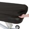 EARTHLITE Massage Table Protection Cover  100 PU Fitted Sheet Fits Round  Square Corners 2832 Black