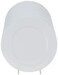 Calypso Basics by Reston Lloyd Melamine Dinner Plate Set of 6 White