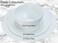 Calypso Basics by Reston Lloyd Melamine Dinner Plate Set of 6 White