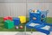 Childrens Factory 3in1 Cube Chair for Kids Flexible Seating Classroom Furniture 1Pack Green