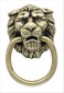 Amerock Traditional Classics Lion Head Ring Pulls  Antiqued Brass